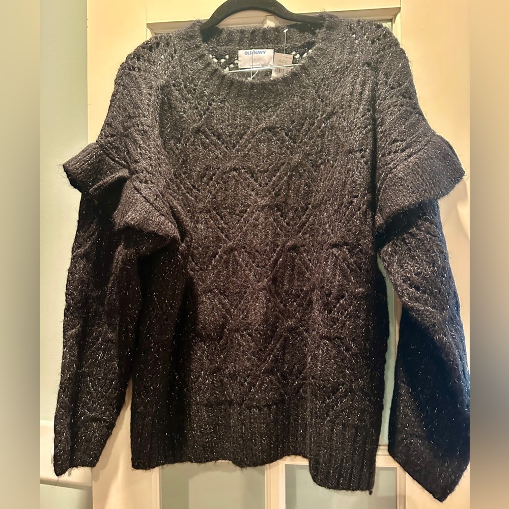 NWT Old Navy Black Women's Sweater. L